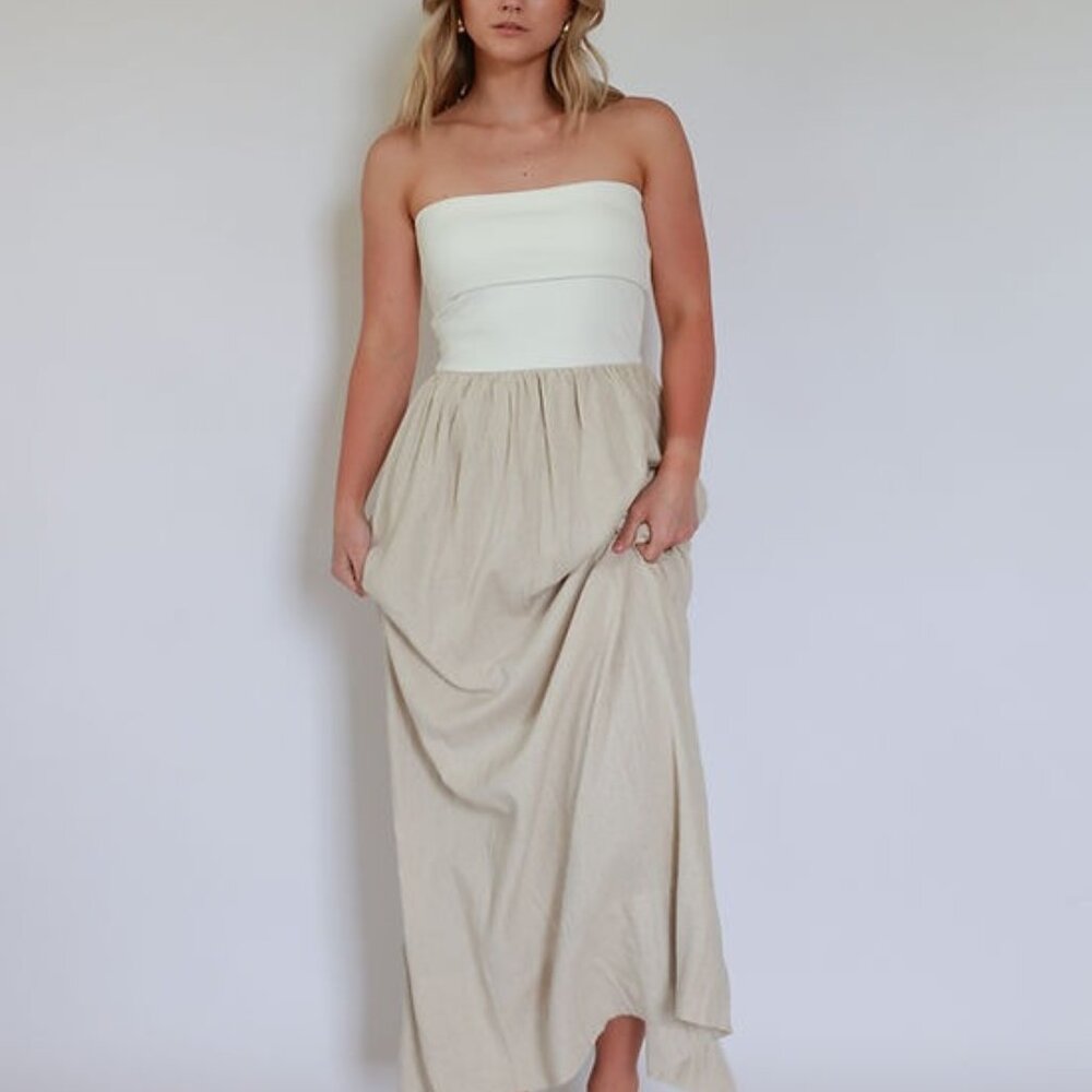Zara Combination Balloon Dress